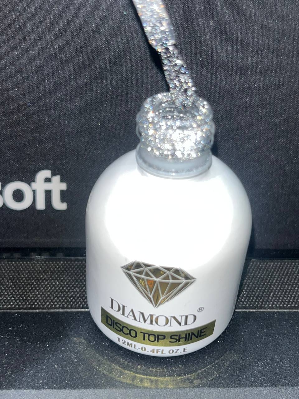 تاپ شاین دیسکویی ناخن 15 میل دیاموند Diamond