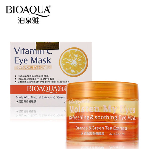 پچ دور چشم با رایحه پرتقال 36 عددی BIOAQUA