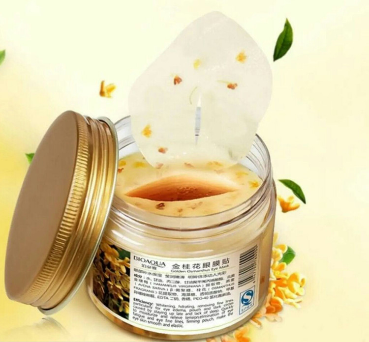 پچ دور چشم با رایحه گل اسمانتوس 80 عددی BIOAQUA