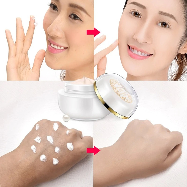 کرم کاسه ای ضد لک و روشن کننده 30 گرمی جعبه سفید بیوآکوا BIOAQUA