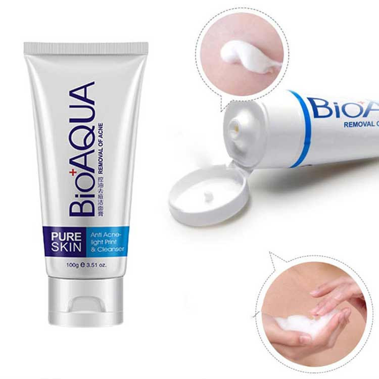 فوم شست و شو ضدجوش صورت 100 گرمی بیوآکوا BIOAQUA
