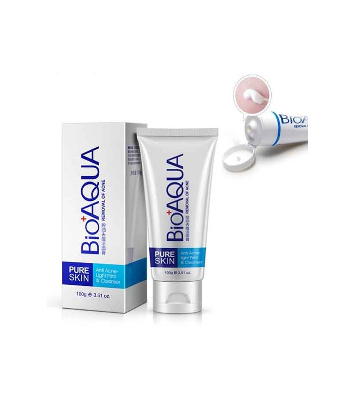 فوم شست و شو ضدجوش صورت 100 گرمی بیوآکوا BIOAQUA