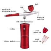 ایربراش ناخن و تاتو