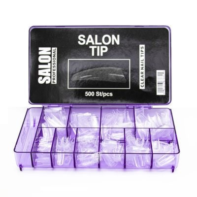 تیپ کاشت ناخن 500 دعددی سالن شیشه ای