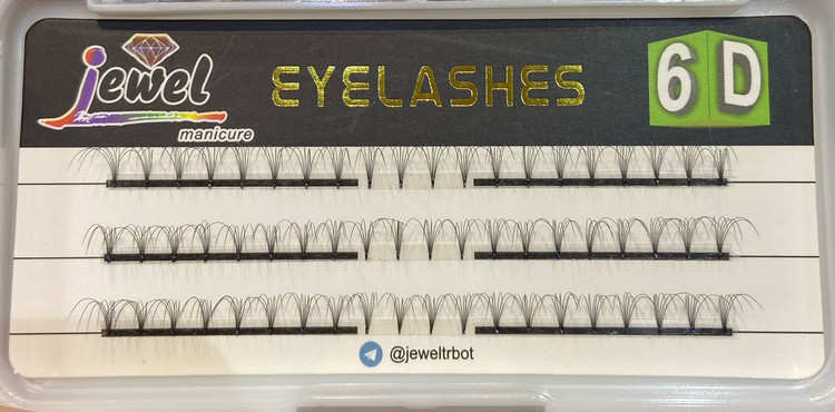 مژه مصنوعی تک 6بعدی JEWEL GE-1519