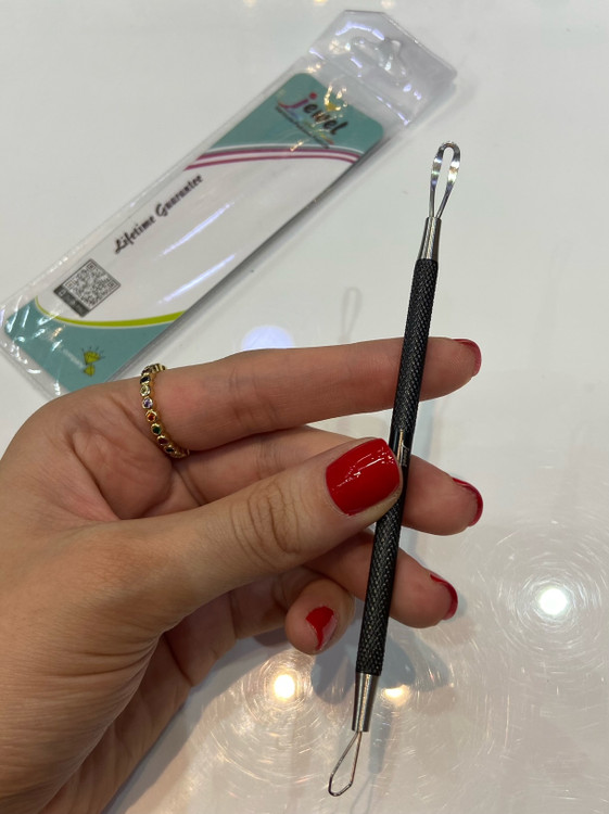 قلم پیلینگ جوش سر سیاه دو طرفه جیول مدل GCR-800