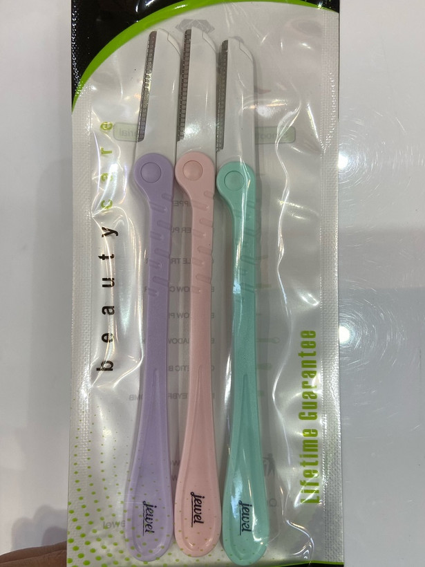 تیغ ابرو تاشو 3عددی جول jewel مدل GR-503