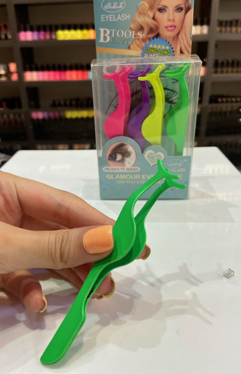 انبر اکستنشن مژه مدل 012 اپلیکاتور مژه یکسره BLL