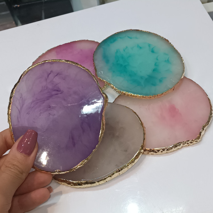 پالت (سینی) ترکیب رنگ سنگی ناخن