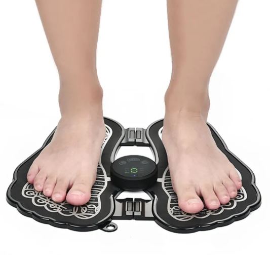 ماساژور پا هوشمند سفید ماکتی EMS FOOT MASSAGER