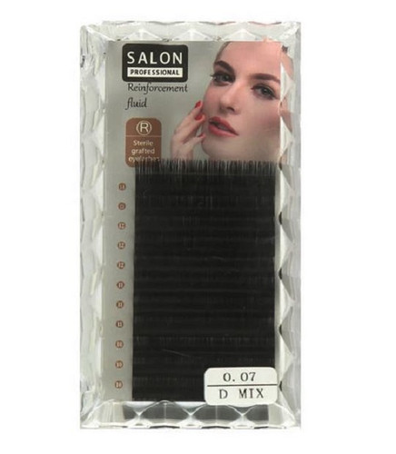 مژه والیوم دائمی مشکی سالن Salon