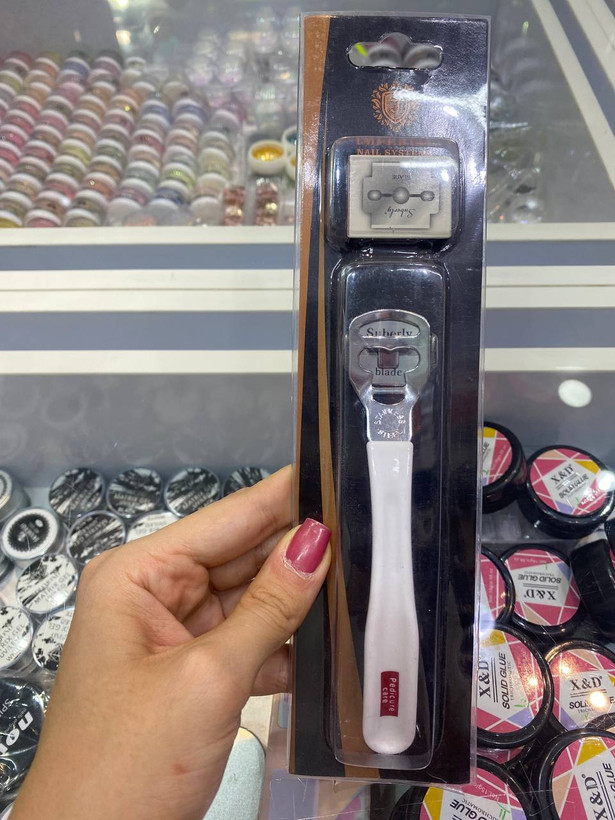 دسته تیغ پدیکور کف پا رنگی ایمپریال IMP-ERIAL