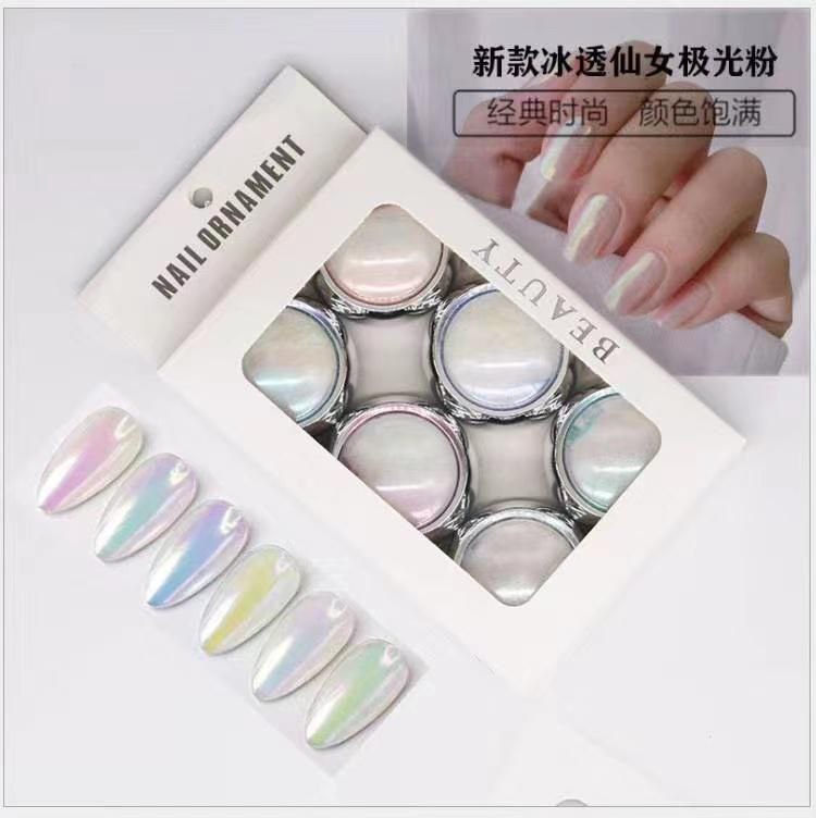 پودر کروم رنگی طراحی ناخن Fashion Nail مدل M3