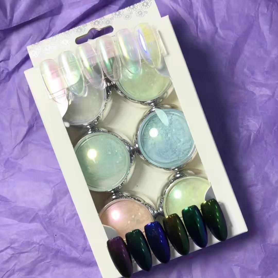 پودر کروم رنگی طراحی ناخن Fashion Nail مدل M3