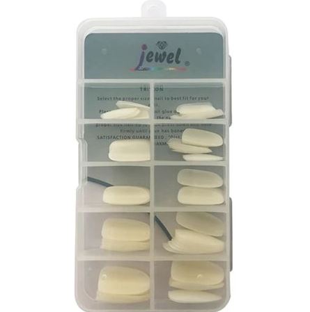 ناخن مصنوعی 100 عددی کله قندی جول jewel مدل GG-100G2