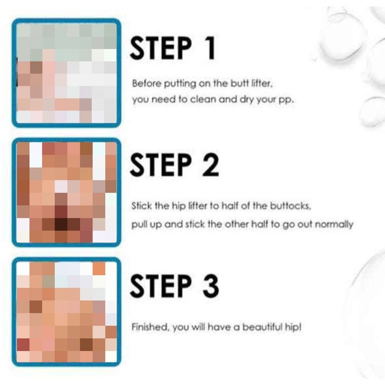 پک چسب بوتاکس و لیفت کننده باسن جیسوینگ هشت عددی