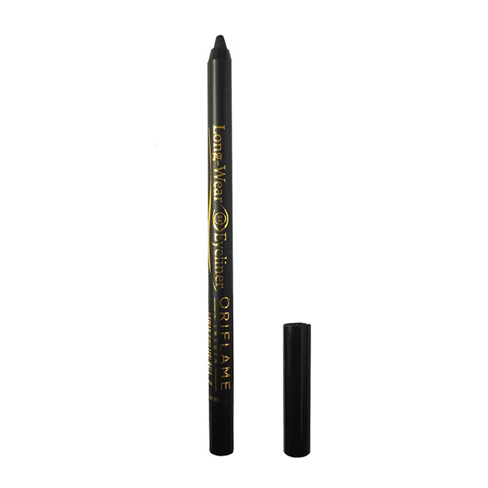 مداد چشم مشکی کربن مدل Long wear اوریفلیم Oriflame