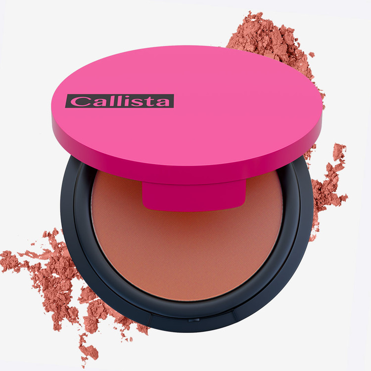 رژگونه تک رنگ کالر اند آرت کالیستا Callista Color(6028)and Art Blush کد B01