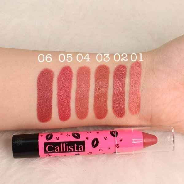 رژ لب مدادی سکرت بایت کالیستا Callista Secret Bite Lipstick کد 1/3/6 موجود