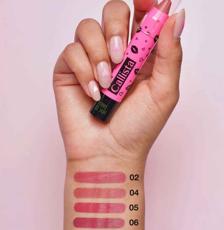 رژ لب مدادی سکرت بایت کالیستا Callista Secret Bite Lipstick کد 1/3/6 موجود
