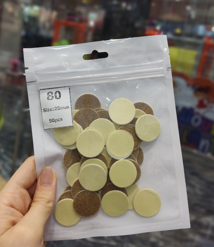 یدک دیسک پدیکور قطر 25 میل (سمباده) بسته 50 عددی