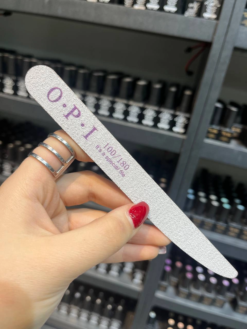 سوهان دستی ژل مانیکور 100/180 او پی آی OPI