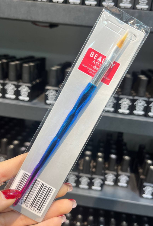 قلم آمبره مویی طراحی ناخن هفت رنگ بیوتی Beauty