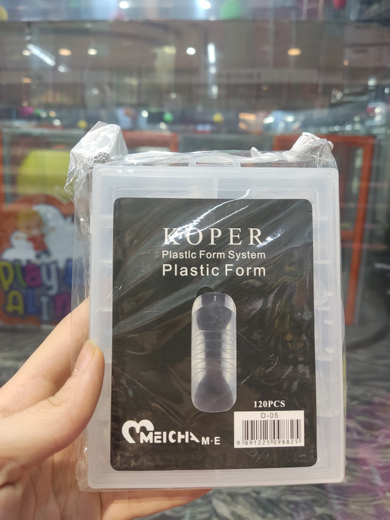 قالب موقت کاشت ژل ناخن میکس 120 عددی مچا Meicha