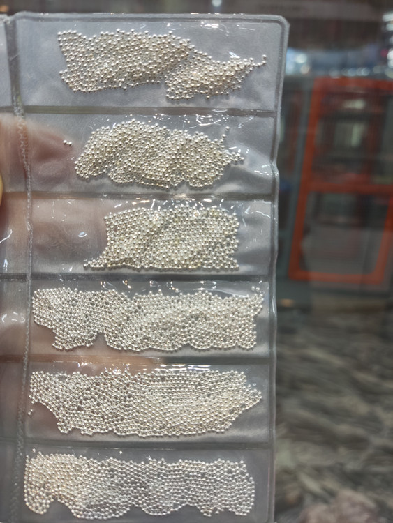 دیزاین ناخن خاویار 6 قسمتی نقره ای مچا Meicha