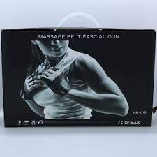 ماساژور شارژی با بند پشت کمر 4 سر مدل HB-016 فاشیال گان FASCIAL GUN