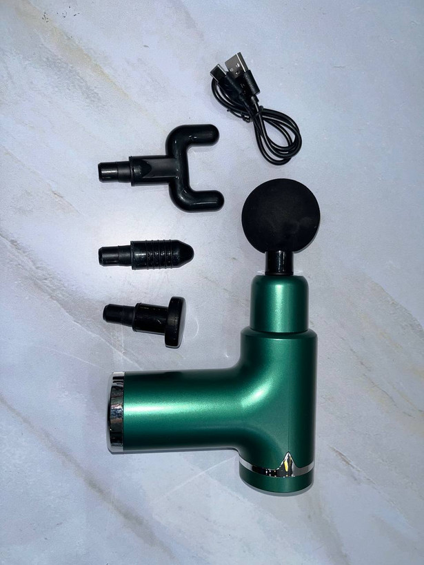 ماساژور تفنگی شارژی 4 سر مدل KH-830 فاشیال گان FASCIAL GUN