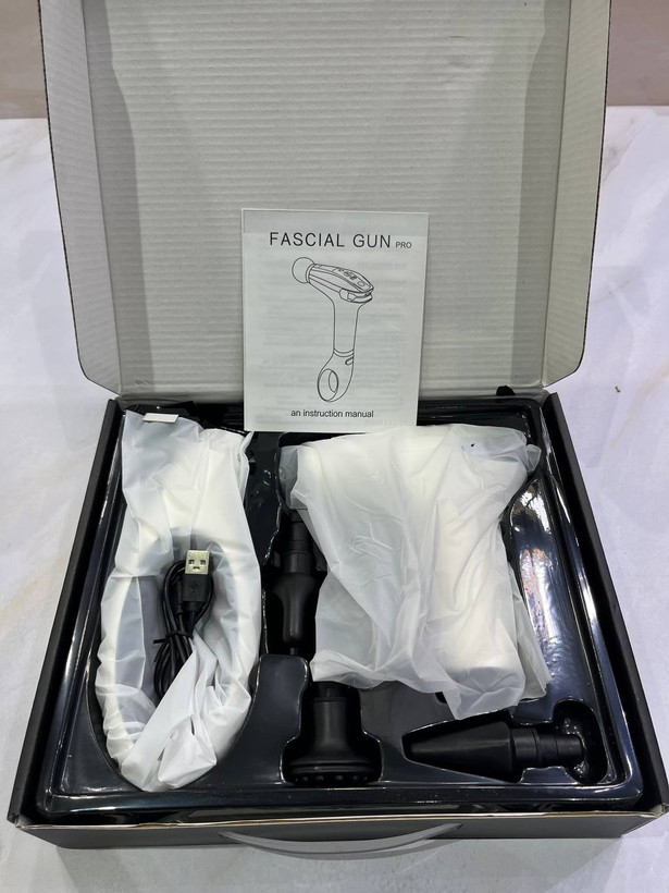 ماساژور تفنگی شارژی 4 سر مدل HB-005 فاشیال گان FASCIAL GUN Pro