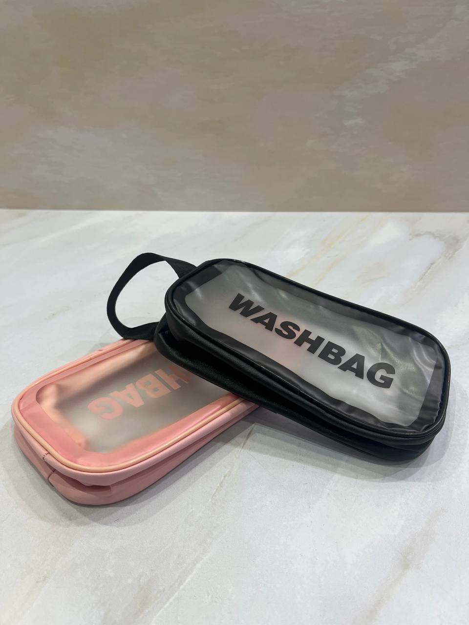 کیف آرایشی شیشه ای کوچک واشبگ WASHBAG