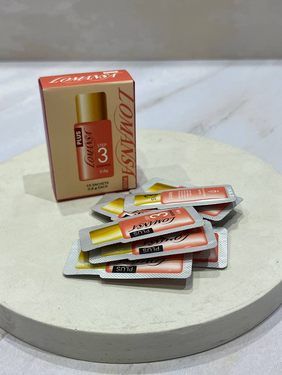 ساشه / مواد لیفت مژه و ابرو تثبیت کننده دونه ای لومانسا Lomansa