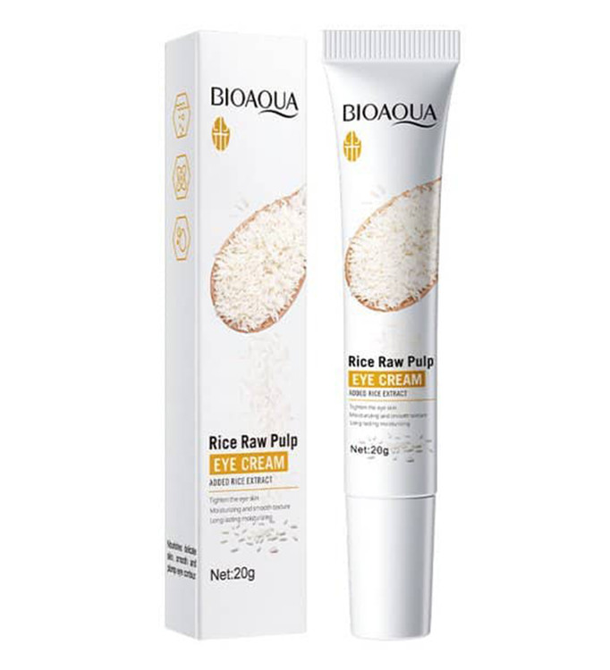 کرم تیوپی دور چشم مدل عصاره برنج بیوآکوا 20 میل بیوآکوا BIOAQUA