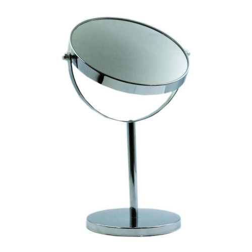 آینه آرایشی رومیزی بزرگ گرد 8 اینچی عدسی 5 برابری مدل GM-1418 جول Jewel