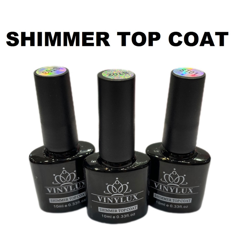 شیمر تاپ کات ناخن 10 میل (تاپ شاین دار) وینی لوکس vinylux