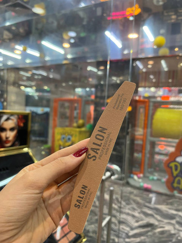 سوهان دستی زرد ناخن VIP زبری 180/180 سالن Salon کره ای