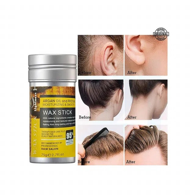 وزگیر مو استیکی 75 گرمی حاوی روغن آرگان لایتنس Lightness