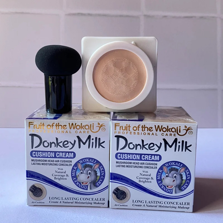 پنکیک مایع / کرم کوشن شیر الاغ وکالی WOKALI