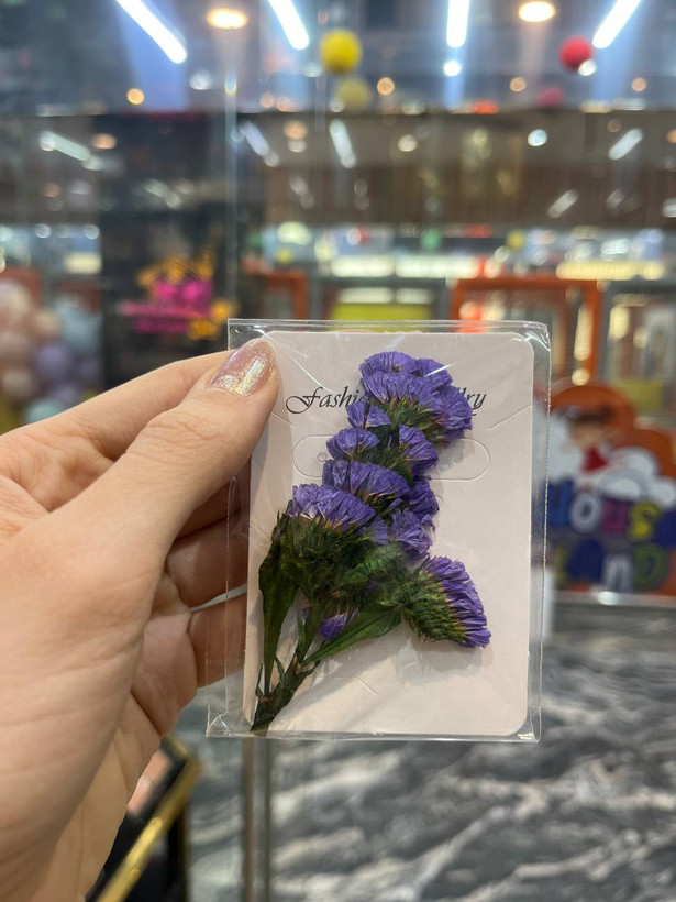 دیزاین گل خشک خوشه ای طراحی ناخن کیسه ای بزرگ Fashion Gewellry