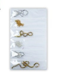 دیزاین زنجیر طراحی ناخن 6 عددی یانگ نیل Young Nails