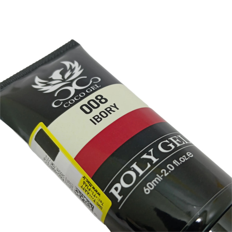 پلی ژل کاشت ناخن 60 گرمی کوکو COCO در کد 8 IROBY