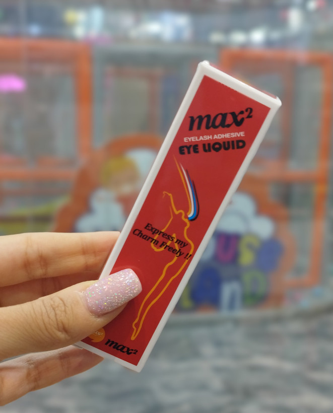 چسب موقت کاشت مژه شیشه ای 5 میل مکس 2 اصلی max2