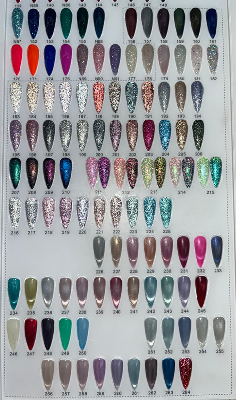لاک ژل ناخن ژلیش 10 میل آیس، دیسکو و چشم گربه ای واینیلوکس vinylux
