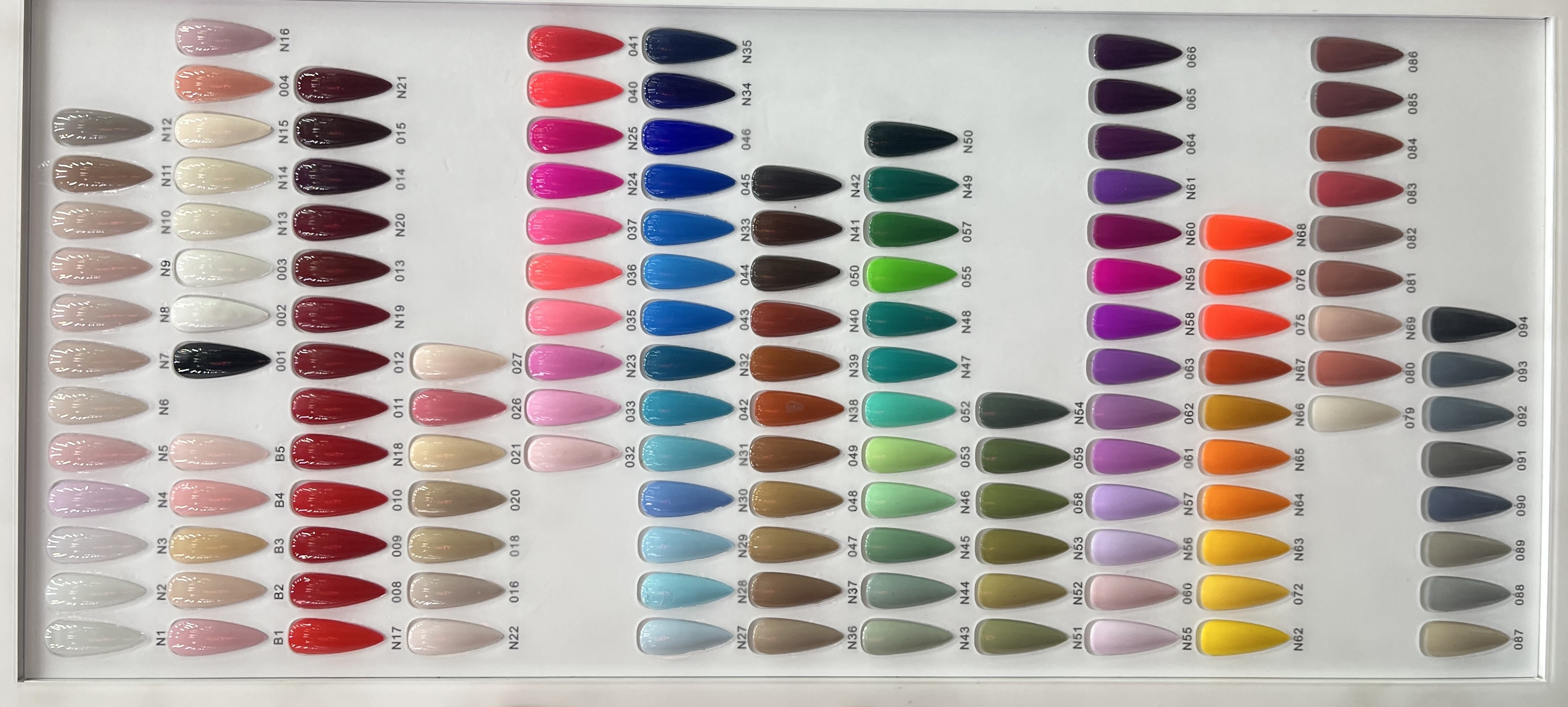 لاک ژل ناخن 10 میل ژلیش کدهای عادی واینیلوکس vinylux