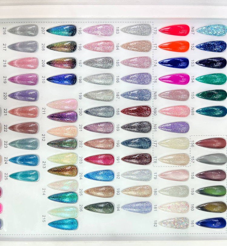 لاک ژل ناخن ژلیش 10 میل آیس، دیسکو و چشم گربه ای واینیلوکس vinylux