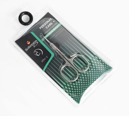 قیچی کوتیکول مانیکور حرفه ای مدل زمینه سبز SP105 سولینگن اصلی Solingen