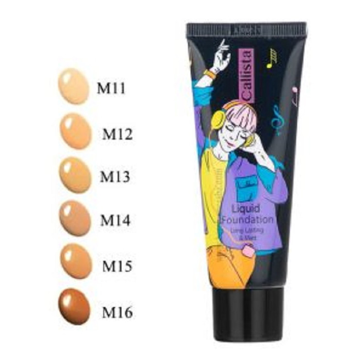 کرم پودر تیوپی لانگ لستینگ و مات کالیستا کد M 14