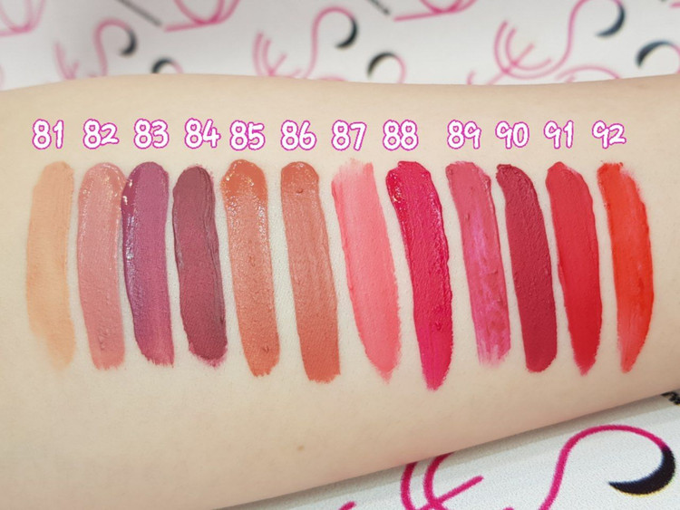 رژ لب مایع با دوام مات کالیستا Callista Stain Matt Lip Gloss کد 83